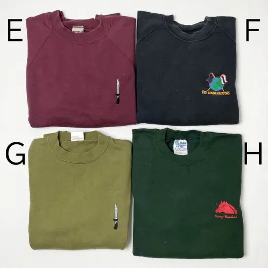 13種類 イギリス軍 スウェットシャツ USED