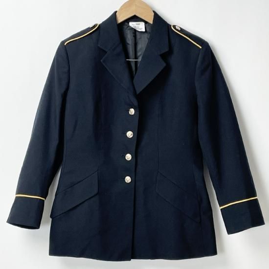 【レディース特価】アメリカ陸軍 U.S.ARMY ブラック レディース ドレスジャケット USED A80U-LDY