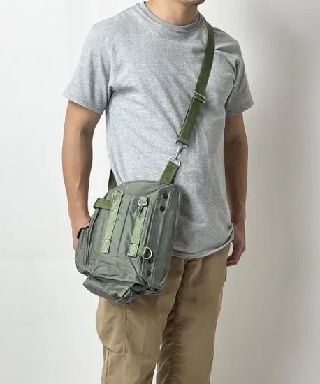 ポーランド軍 グレー MP4 ショルダーバッグ 新品 338N=