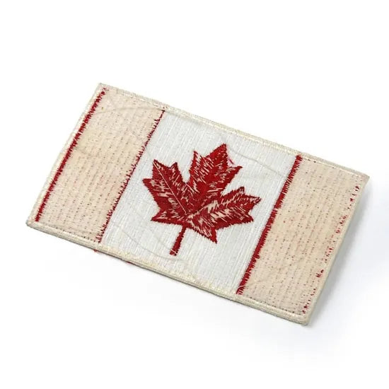 カナダ フラッグワッペン 新品 17-