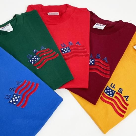 【キッズサイズ特価】Hanes/ヘインズ USA Tシャツ(新品)T65N-