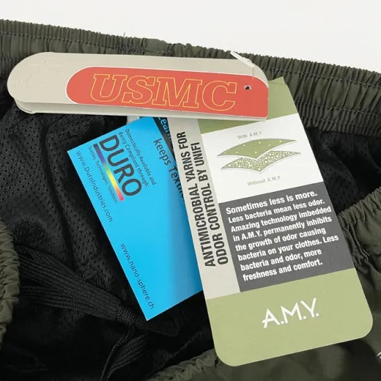 アメリカ海兵隊 U.S.M.C. new balance製 PT ランニングパンツ 新品 =