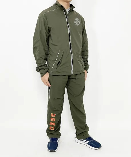 アメリカ海兵隊 U.S.M.C. new balance製 PT ランニングパンツ 新品 =