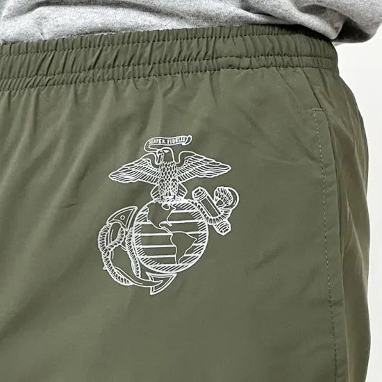 アメリカ海兵隊 U.S.M.C. new balance製 PT ランニングパンツ 新品 =