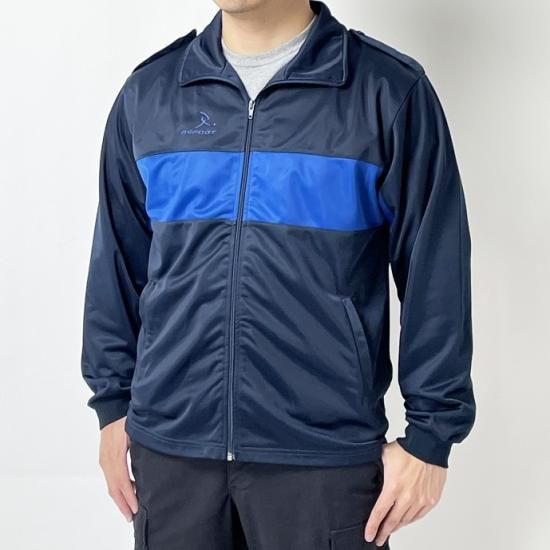 ポルトガル空軍 GAEMFA ネイビー/ブルー フィジカルトレーニングジャケット USED =