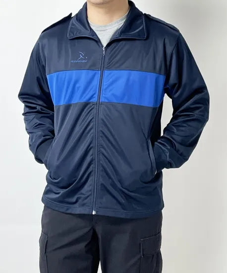 ポルトガル空軍 GAEMFA ネイビー/ブルー フィジカルトレーニングジャケット USED =