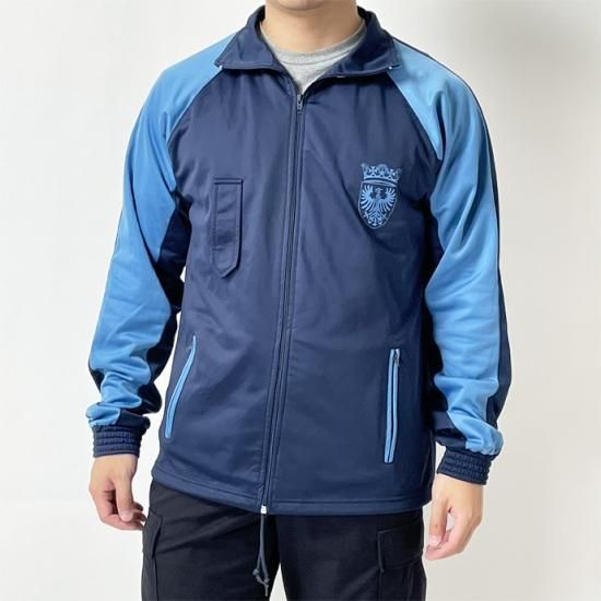 【Sサイズ特価】ポルトガル空軍 AFA ネイビー/ライトブルー フィジカルトレーニングジャケット 上質USED =