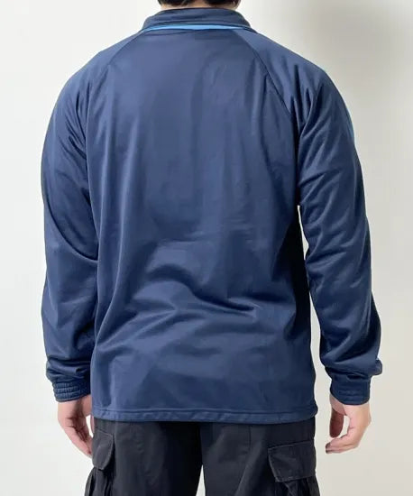 【Sサイズ特価】ポルトガル空軍 AFA ネイビー/ライトブルー フィジカルトレーニングジャケット 上質USED =