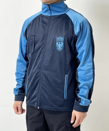 【XS,Sサイズ特価】ポルトガル空軍 AFA ネイビー/ライトブルー フィジカルトレーニングジャケット USED =