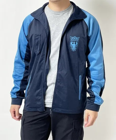 【XS,Sサイズ特価】ポルトガル空軍 AFA ネイビー/ライトブルー フィジカルトレーニングジャケット USED =