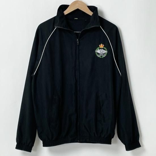【1点物】イギリス軍 ブラック RTR "FEAR NAUGHT" トレーニングジャケット(USED)Mサイズ UK173=