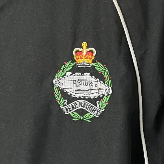 【1点物】イギリス軍 ブラック RTR "FEAR NAUGHT" トレーニングジャケット(USED)Mサイズ UK173=