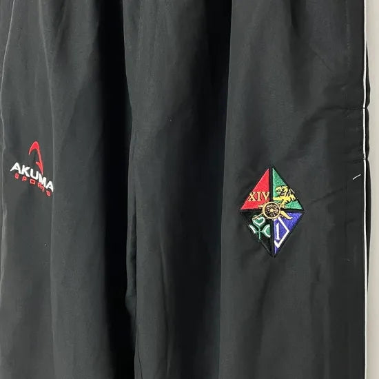 イギリス軍 ブラック AKUMA トレーニングパンツ(USED)=