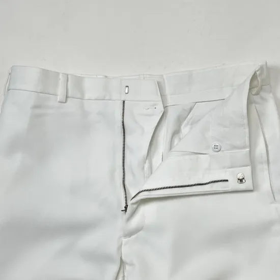 アメリカ海軍 U.S.NAVY ホワイト フレア セーラーパンツ 上質USED 139N3=