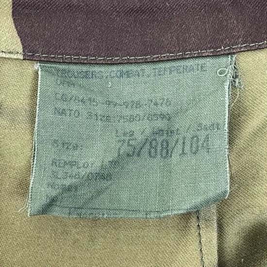 イギリス軍 DPM カモフラージュ テンパレイト コンバットパンツ USED 202MU=