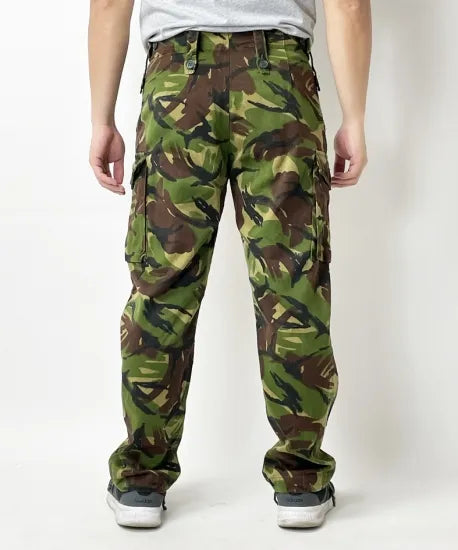 イギリス軍 DPM カモフラージュ テンパレイト コンバットパンツ USED 202MU=