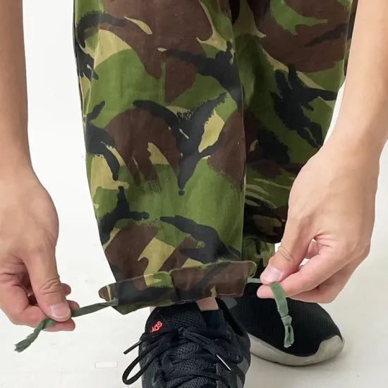 イギリス軍 DPM カモフラージュ テンパレイト コンバットパンツ USED 202MU=