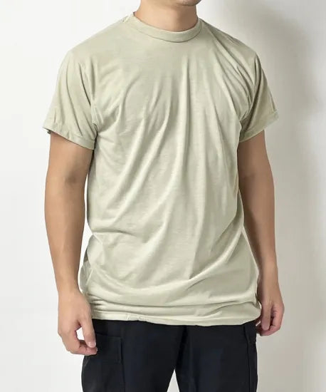 アメリカ軍 サンド ポリエステル Tシャツ 新品 T44N-