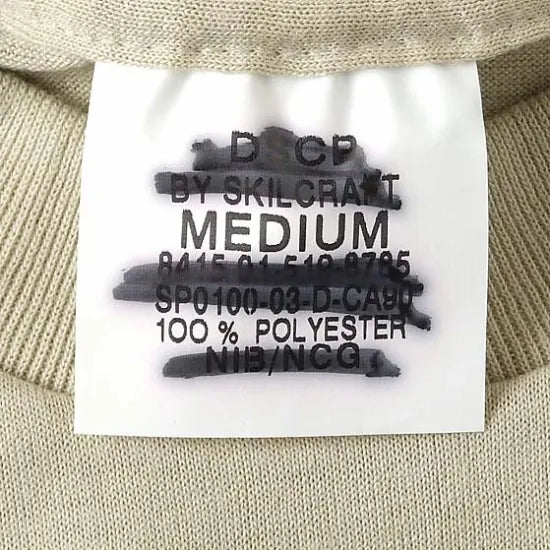 アメリカ軍 サンド ポリエステル Tシャツ 新品 T44N-