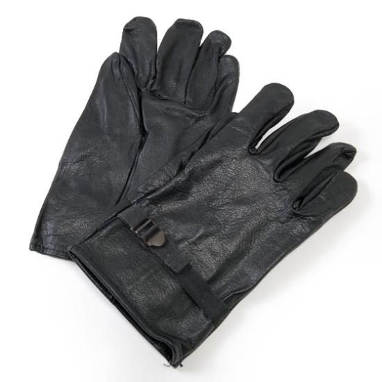 ベルギー軍 ブラック D3A レザーグラブ 新品 76N-