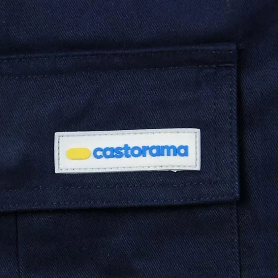 スモール特価 フランス CASTORAMA ネイビー ワークパンツ 新品 426NN-SB=