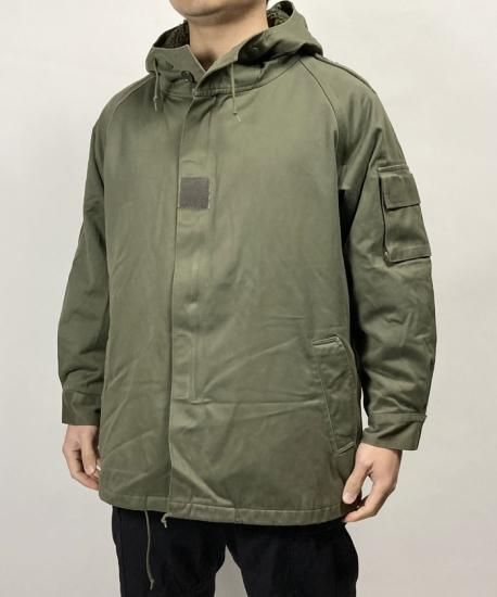 【訳あり】フランス軍 OD F-2 マイクロパーカー ライナー付 USED 422UD-SPU