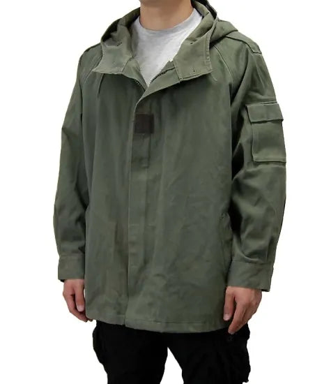 【訳あり】フランス軍 OD F-2 マイクロパーカー ライナー付 USED 422UD-SPU