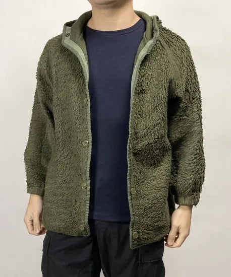 【訳あり】フランス軍 OD F-2 マイクロパーカー ライナー付 USED 422UD-SPU