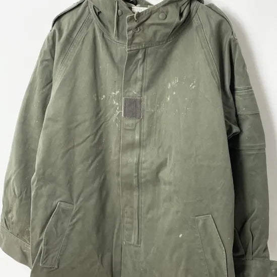 【訳あり】フランス軍 OD F-2 マイクロパーカー ライナー付 USED 422UD-SPU