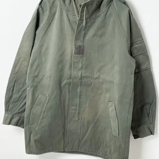 【訳あり】フランス軍 OD F-2 マイクロパーカー ライナー付 USED 422UD-SPU