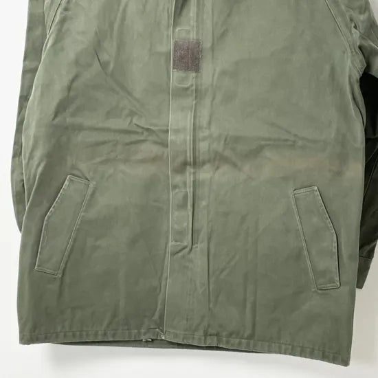 【訳あり】フランス軍 OD F-2 マイクロパーカー ライナー付 USED 422UD-SPU