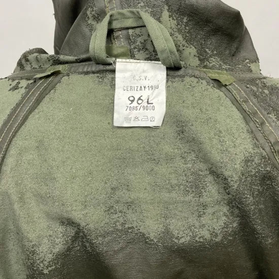 【訳あり】フランス軍 OD F-2 マイクロパーカー ライナー付 USED 422UD-SPU