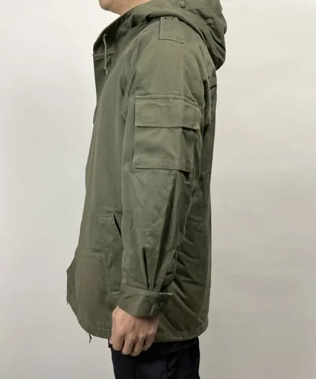 【訳あり】フランス軍 OD F-2 マイクロパーカー ライナー付 USED 422UD-SPU