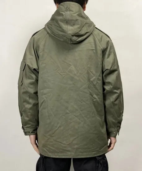 【訳あり】フランス軍 OD F-2 マイクロパーカー ライナー付 USED 422UD-SPU