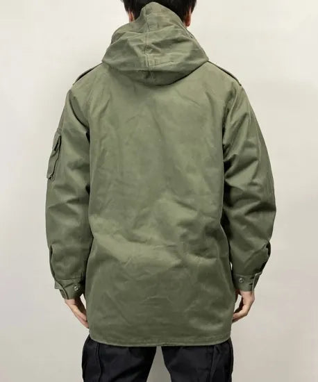 【訳あり】フランス軍 OD F-2 マイクロパーカー ライナー付 USED 422UD-SPU