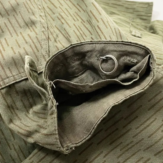 旧東ドイツ軍 NVA レインドロップカモ フィールドジャケット サイドポケット無し 新品 =