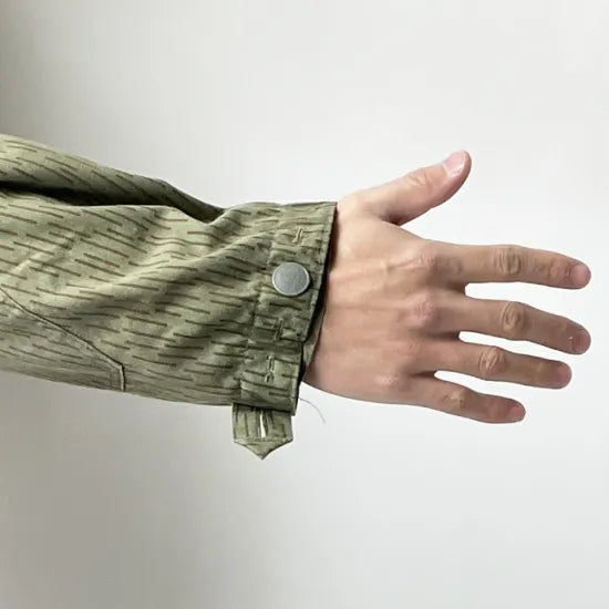 旧東ドイツ軍 NVA レインドロップカモ フィールドジャケット サイドポケット無し 新品 =