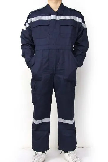 スモール特価 フランス海軍 MARINE NATIONALE リフレクター カバーオール 新品 548N-SB