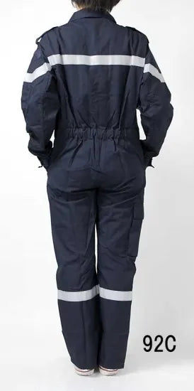 スモール特価 フランス海軍 MARINE NATIONALE リフレクター カバーオール 新品 548N-SB