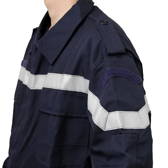 スモール特価 フランス海軍 MARINE NATIONALE リフレクター カバーオール 新品 548N-SB