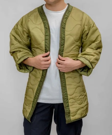 アメリカ軍 ナイトデザートカモ モッズコート USED ライナー・ワッペン付