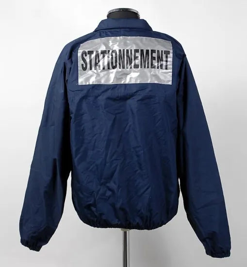 フランス警備隊 ASVP/STATIONNEMENT ネイビー ポリス ウィンドブレーカー 新品
