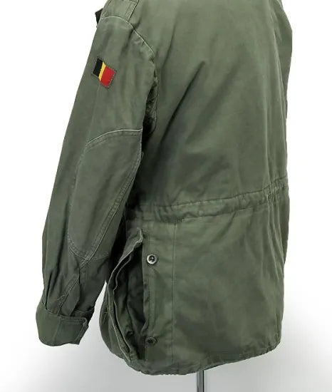 ベルギー軍 OD M-88 フィールドジャケットパーカー 国旗付 新品 447NB