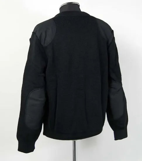 フランス駐車場 STAIONNEMENT ブラック Vネック ワークセーター 新品