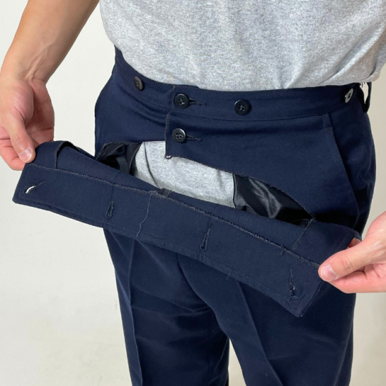 旧東ドイツ海軍 ネイビー セーラーパンツ USED =