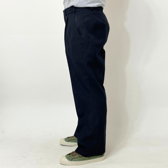 ドイツ軍 ブラック オフィサーパンツ USED 327BU=