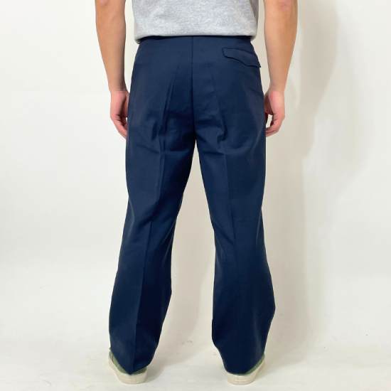 ドイツ軍 ネイビー オフィサーパンツ USED 327NU=