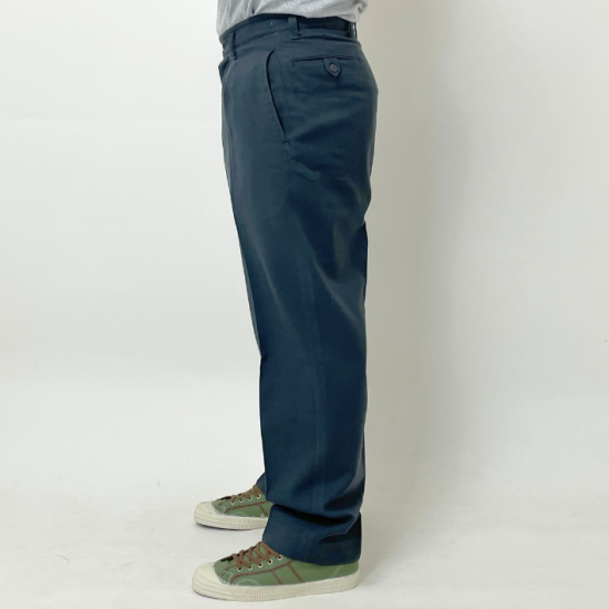 【スモール特価】スウェーデン軍 ブルーグレー ドレスパンツ USED 756U-SB=