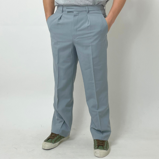 【ビッグ特価】フランス軍 ライトグレー オフィサーパンツ 新品 404N-SB=