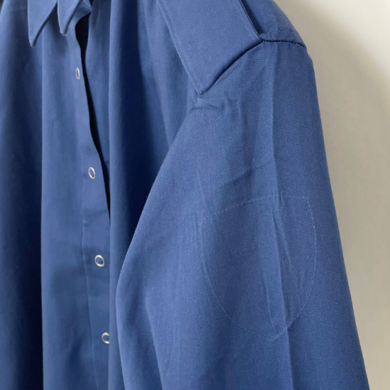 【レディース特価】オランダ警察 POLITIE ネイビー レディース ドレスシャツ 新品 -